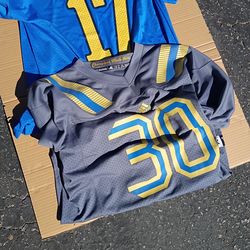3 football jerseys