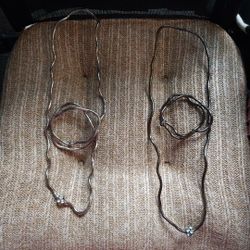 4 Piece Necklace and Bracelet 