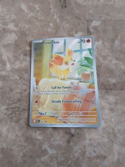 Fennekin Pokémon Card MEP 080 Chaos Rising