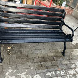 Banka De Metal Para Patio