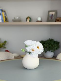 5.9”H Ceramic Tabletop Vase