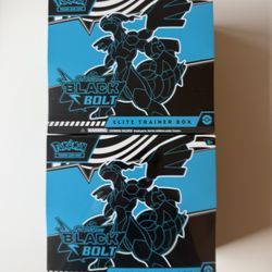 Pokemon black Bolt ETB