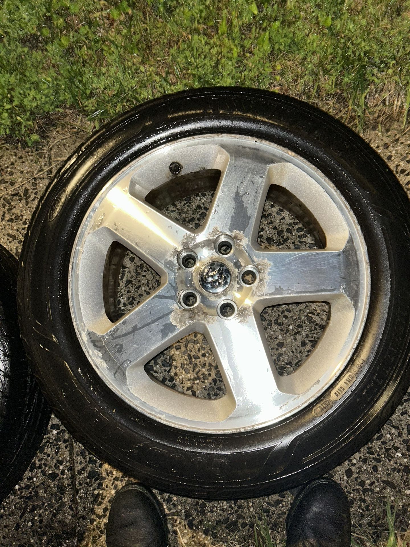 3 . 18’ Used Aluminum Rims .