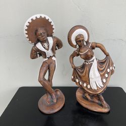 Mexican Folk Dancing Couple 