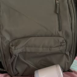 Compression Backpack With Usb Port