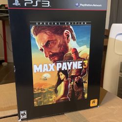 Max Payne 3 Special Edition Ps3
