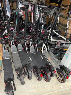 isccoter electric scooter with charger