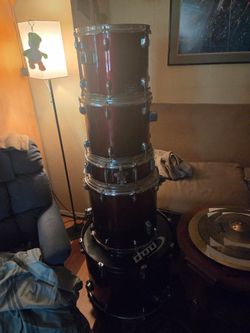 PDP Drum Kit Shells with Cymbals