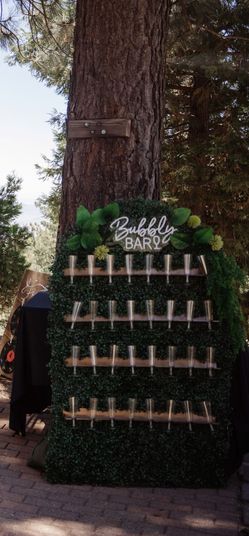 Champagne wall