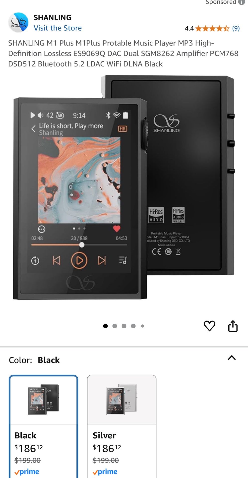 Music Player M1 Plus Portable MP3 