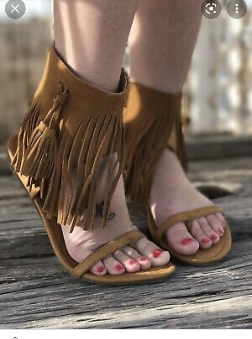 Fringed Boho Sandals
