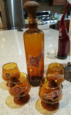 UILTJE decanter with set of 4 glasses