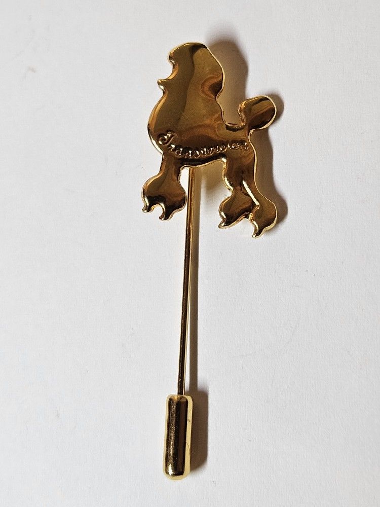 Poodle Stick Pin 