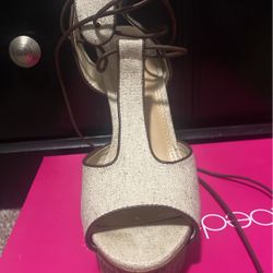 Brown And Tan Heels