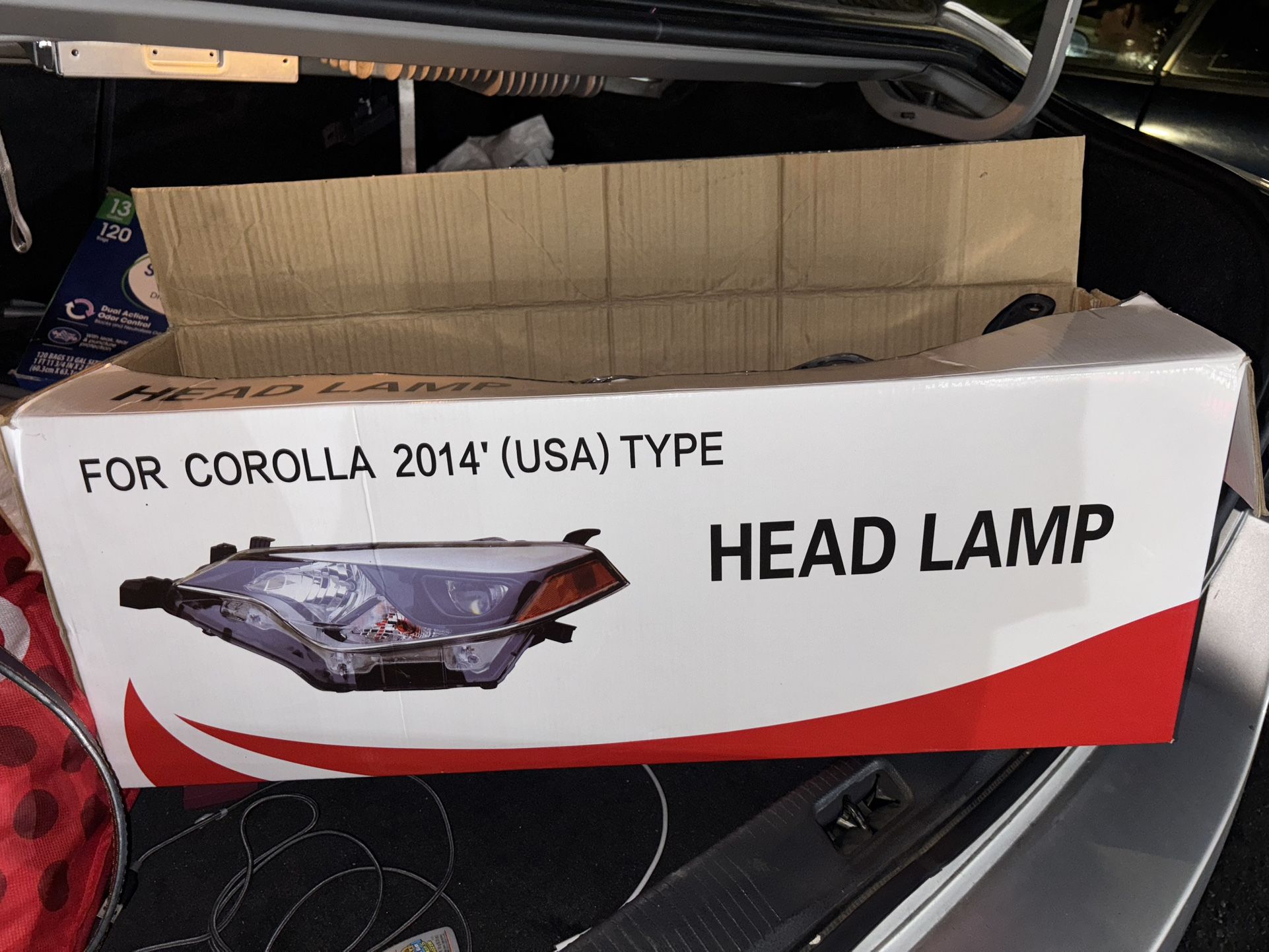 2014 Corolla Headlight
