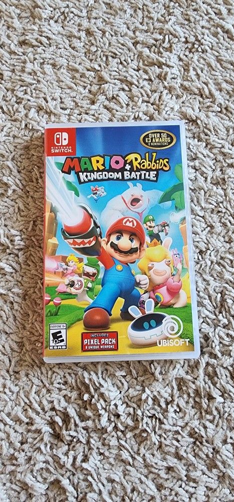 Nintendo Switch Game- Mario Rabbids Kingdom Battle