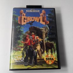 Growl- Sega Genesis  Complete 