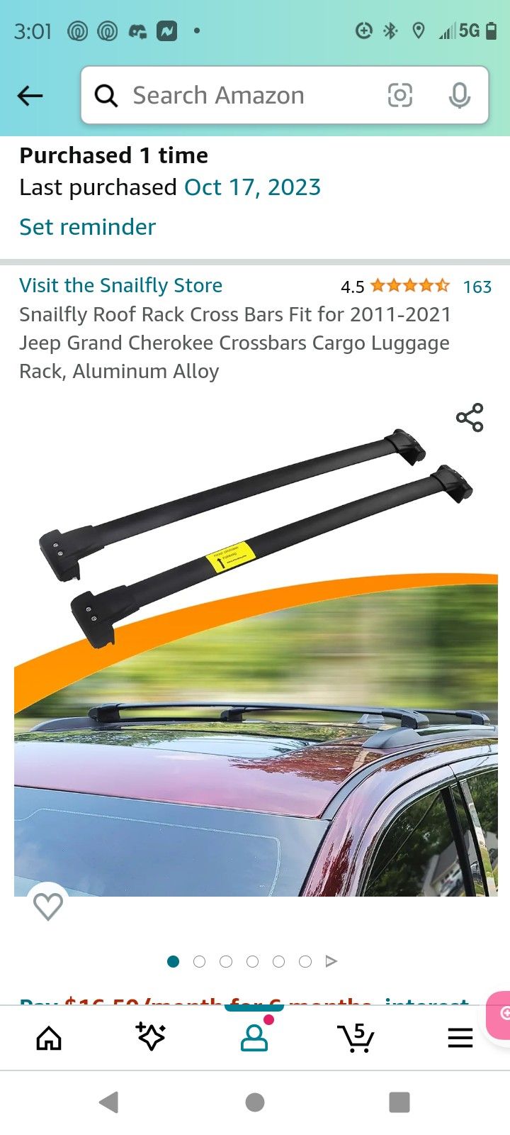 Jeep Cherokee Roof Rack 