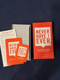 Never Have I Ever Card Game