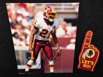 Sean Taylor Washington Redskins #21 Signed 8x10 Photo with COA