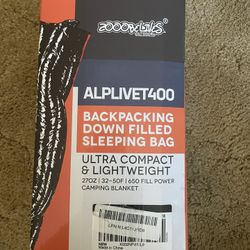 Backpacking Sleeping Bag 