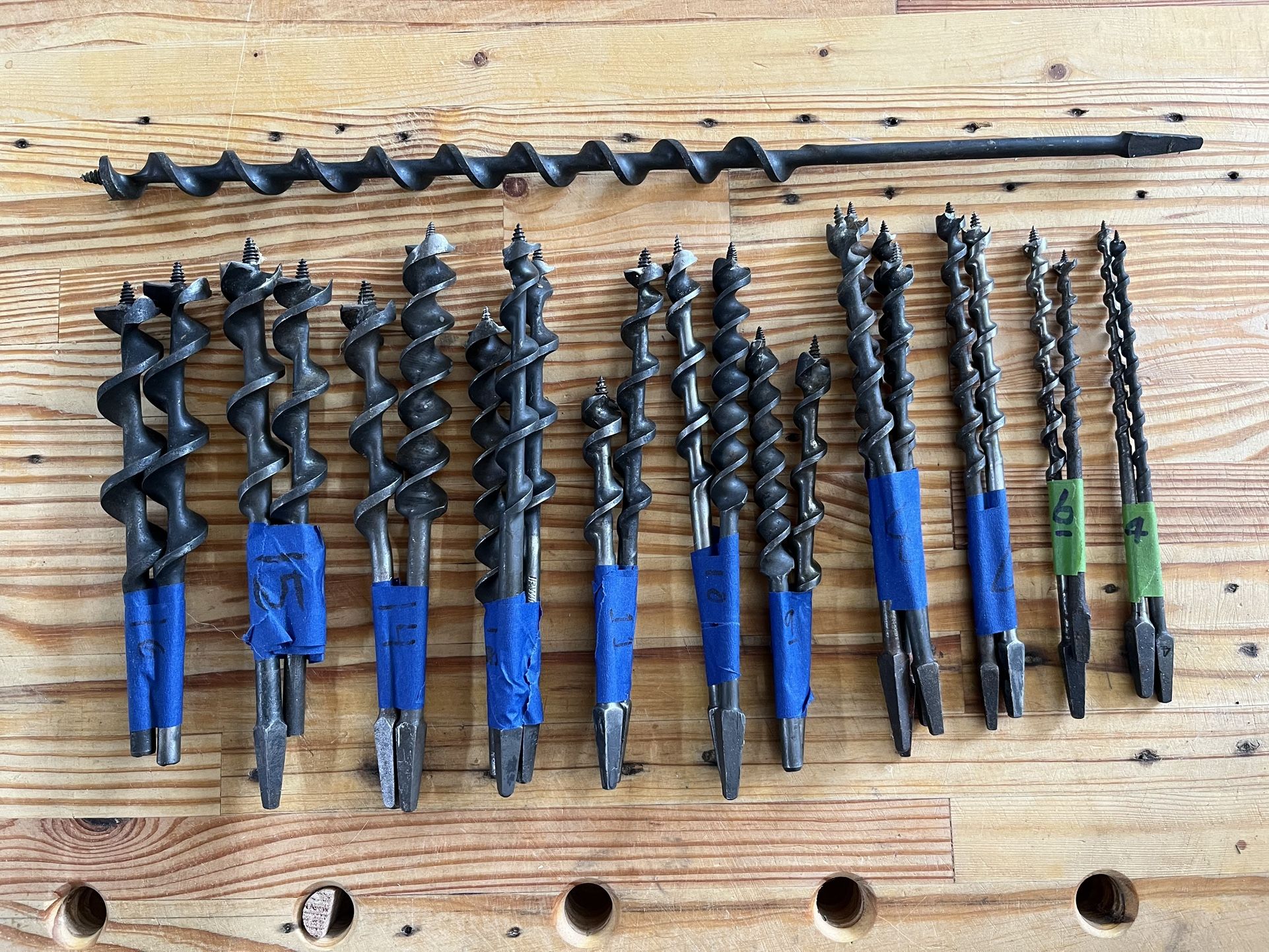 Auger Bits For Wooding Braces