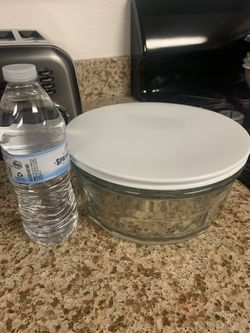 Glass Container with Lid
