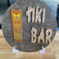 Tiki Bar Sign