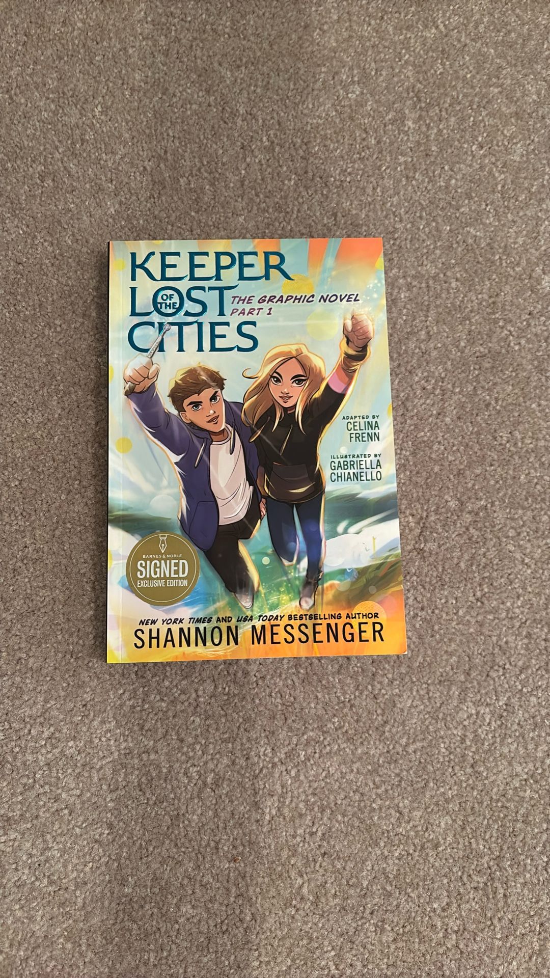 Keeper Of The Lost Cities Signed Graphic Novel Part 1