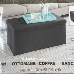 Seville Classics Foldable Storage trunk