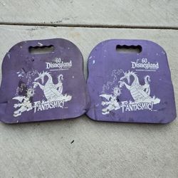 2 Disneyland 60 Diamond Celebration Fantasmic! Seat Cushion