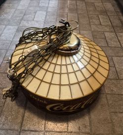 Coca Cola hanging lamp