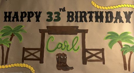 Custom Hand Painted Banners