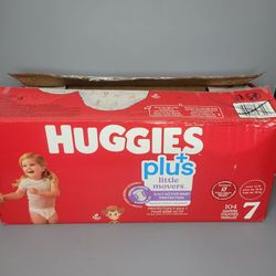 Huggies Plus Little Movers size 7