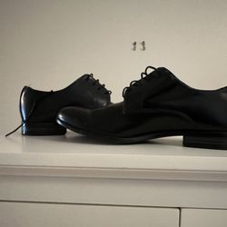 H&M Men’s Black Dress Shoes - Size 8.5, Elegant & Stylish