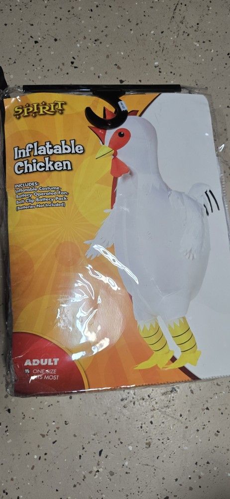 Inflatable Chicken Halloween Costume 