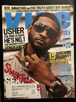 Vibe Magazine - Usher July 2008