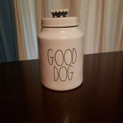 Rae Dunn Dog Cannister 