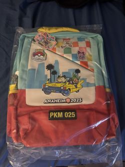Pokemon Worlds Anaheim 2025 Backpack