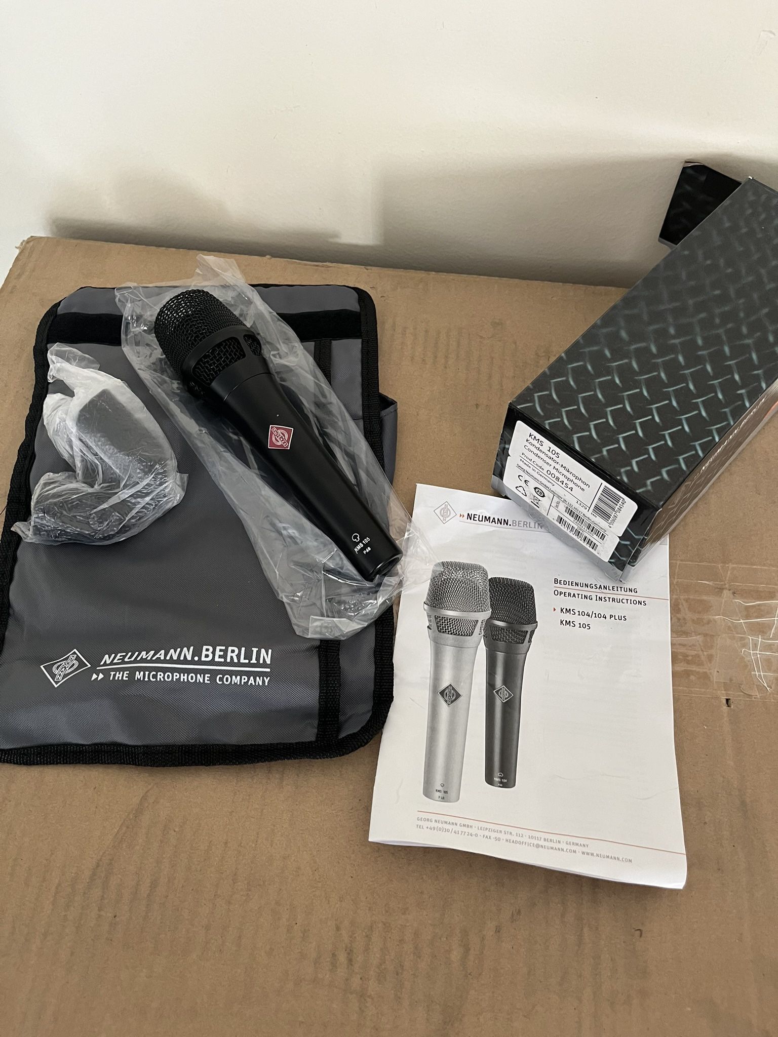 KMS 105 P48 PROFESSIONAL MICROPHONE 🎤 BRAND NEW