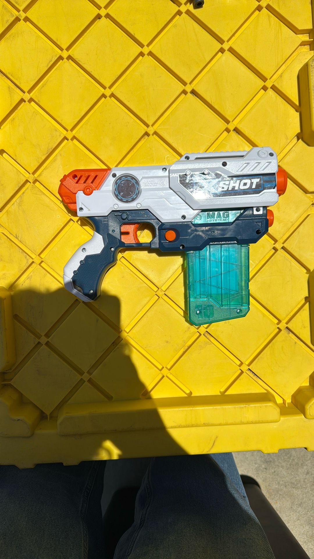 Nerf Zuru X-Shot Hurricane Blaster with Magazine Clip