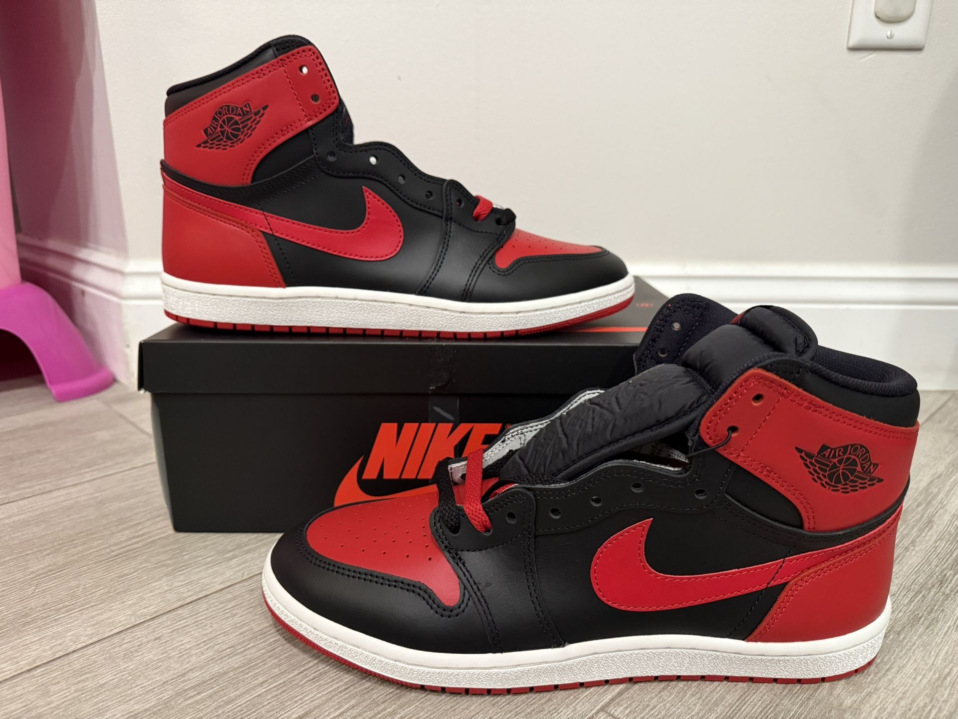 2025 Air Jordan Retro High '85 OG Bred Banned HV6674 067 Black