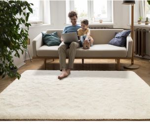 5x8 Feet Area Rug for Bedroom Super Soft Shaggy