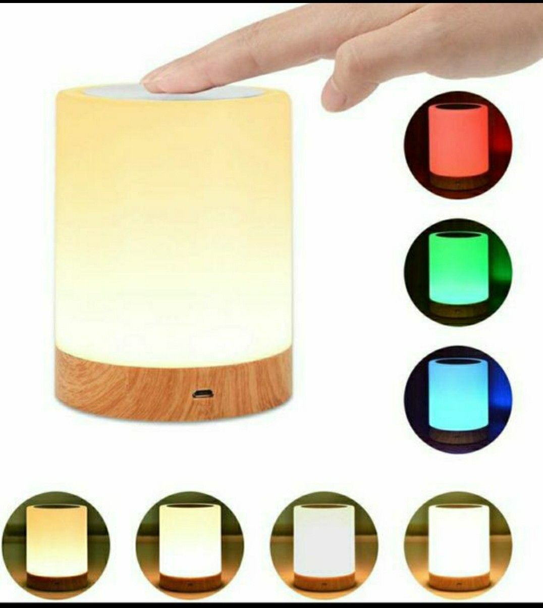 Night Light, UNIFUN Touch Lamp for Bedrooms Living Room Portable