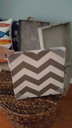 Chevron print 12x12 new