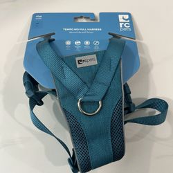 RC Pets Tempo No Pull Dog Harness, Size Medium Heather Teal (New)
