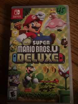Super Mario Bros Delxue Nintendo Switch