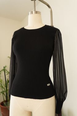 DKNY Ribbed Top