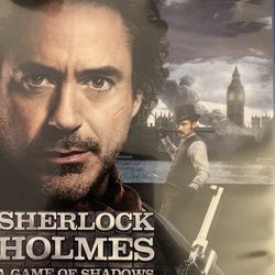 SHERLOCK HOLMES A Game Of Shadows (Blu-Ray + Digital-2011)