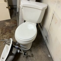 Toilet And Sink